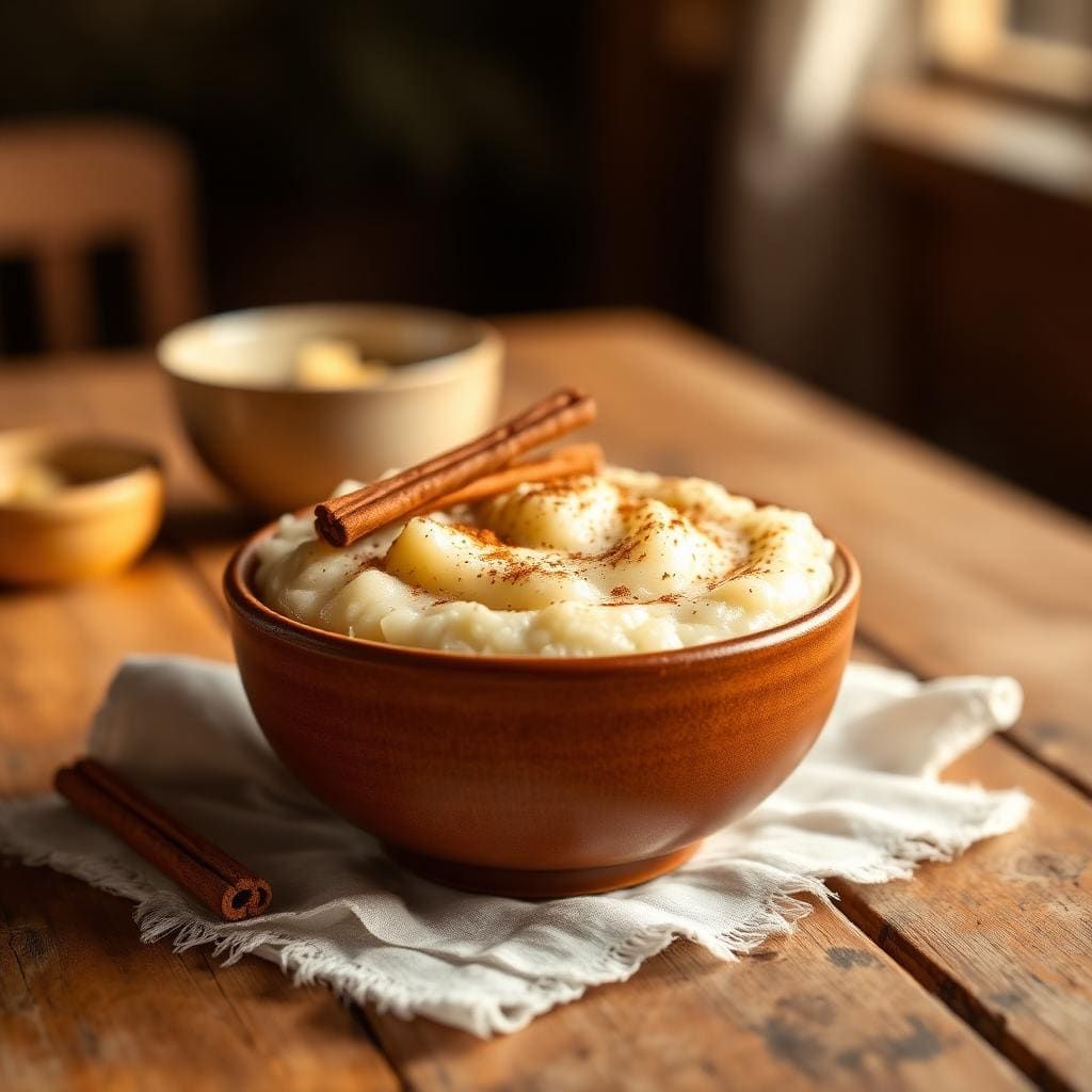 Arroz doce cremoso